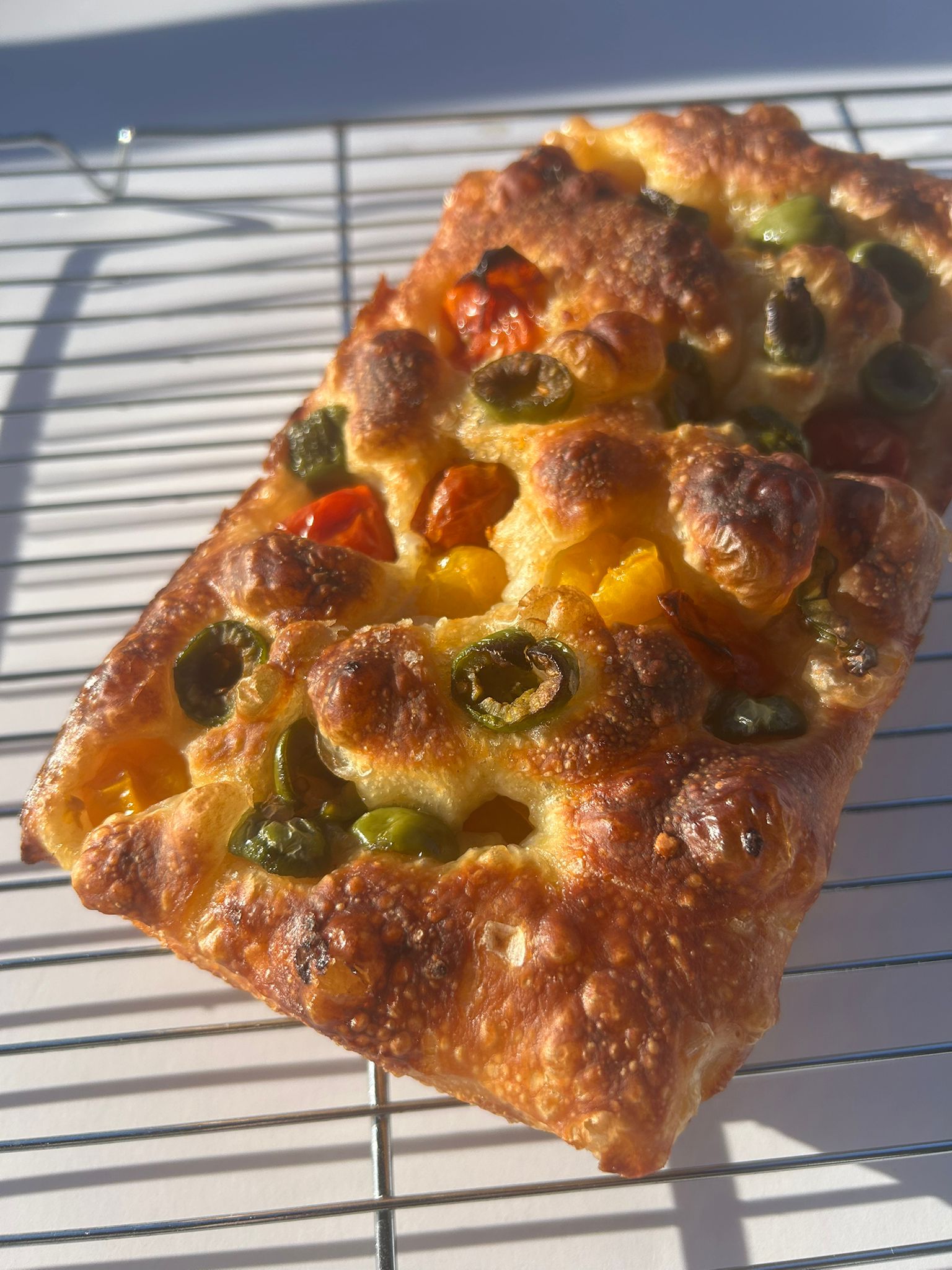 Tomato and Olive Focaccia – Mini Loaf | Mr. Focaccia YEG