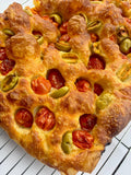 Tomato & Olive Focaccia | Mr Focaccia YEG